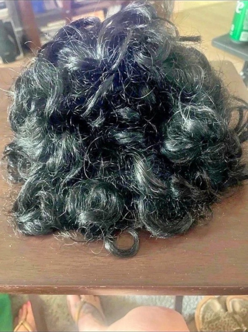 Black Curly Short Hair Wig- Halloween! Betty Boop!